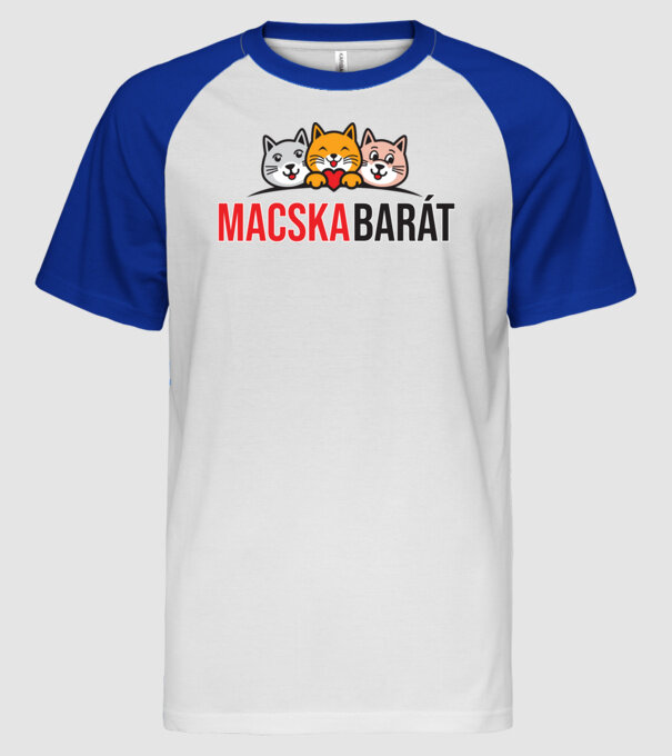  minta fehér/royal pólón